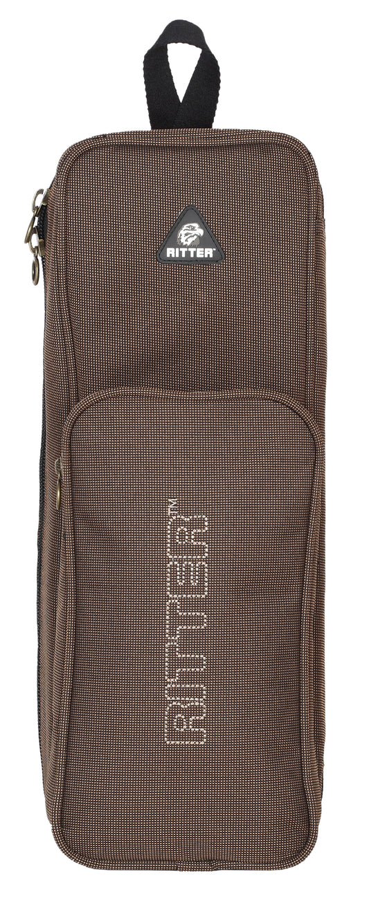 Housse SESSION 7 pour flûte traversière et flûte piccolo, marron