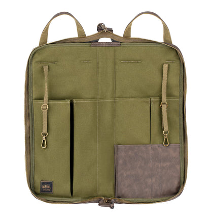 Housse Baguettes Meinl Vintage Hyde finition Dark Brown