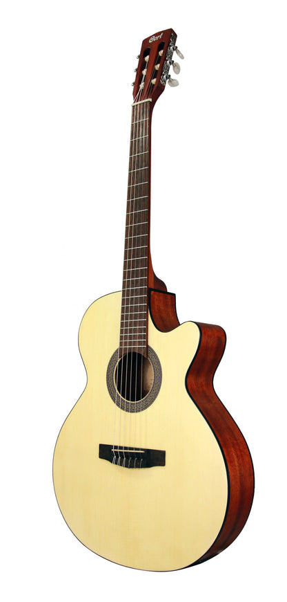 CEC-1, pan coupé, table épica, fond & éclisses acajou, manche acajou, EQ CE304T, naturel pores ouverts