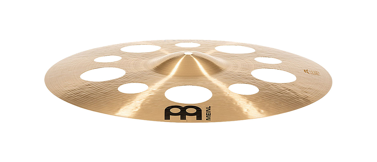 CRASH MEINL BYZANCE 18" TRADITIONAL, ALLIAGE BRONZE B20, MARTELÉE A LA MAIN, FINITION TRADITIONNELLE
