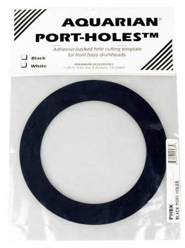 Protection event grosse caisse, découpe 5", noire