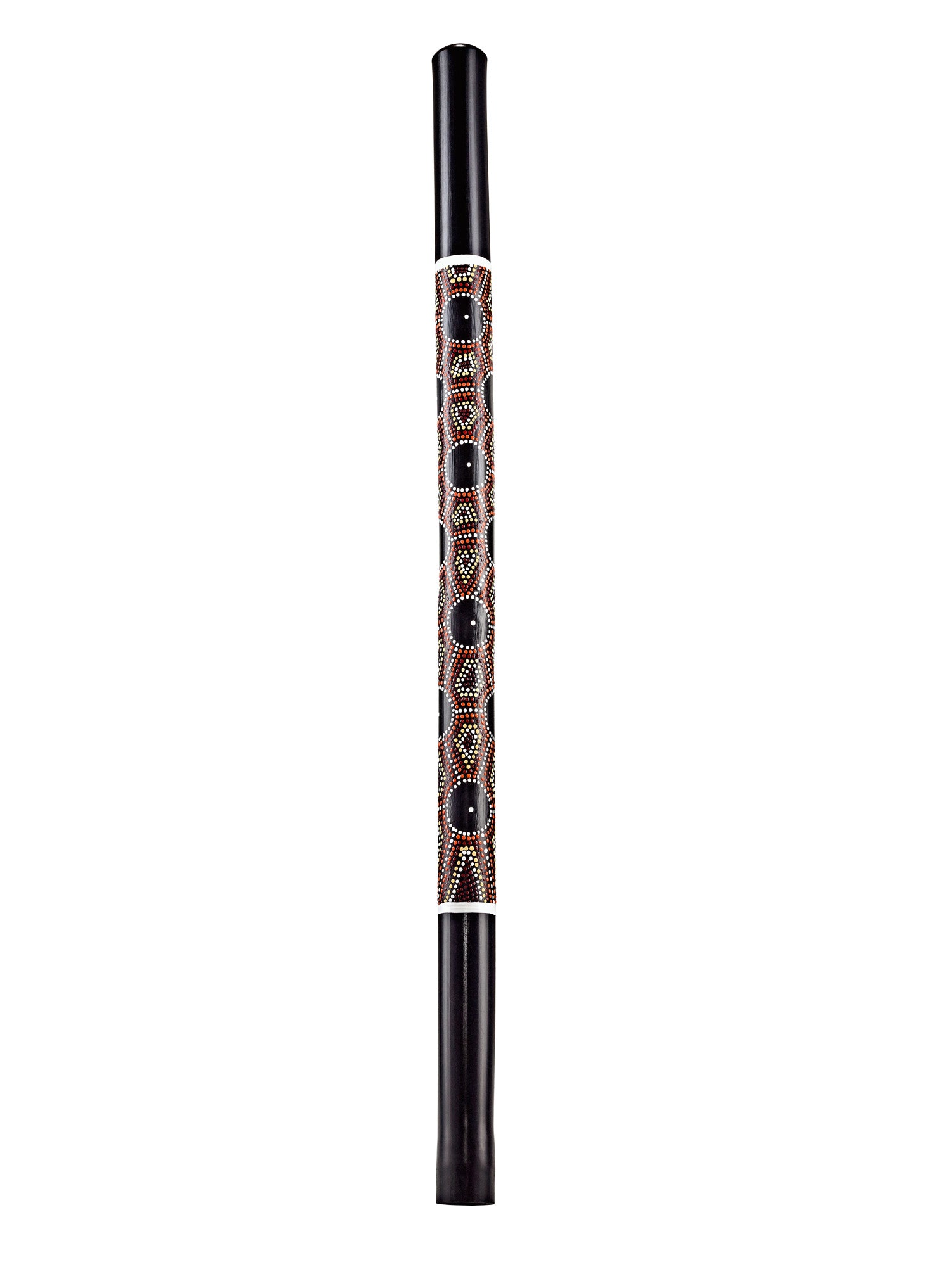 DIDGERIDOO SONIC ENERGY BAMBOU, 119.88 CM, NOIR AVEC MOTIF