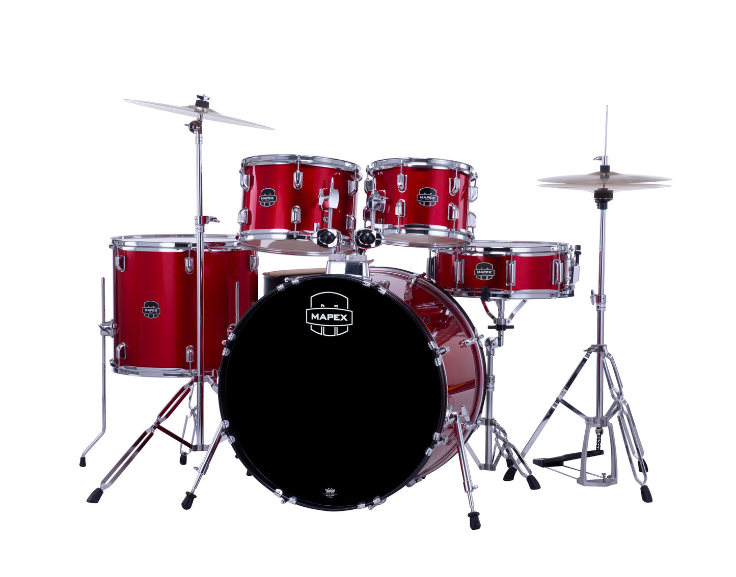 MAPEX COMET STAGE 22 5F INFRA RED COMPLETE AVEC HARDWARE, SIEGE ET CYMBALES