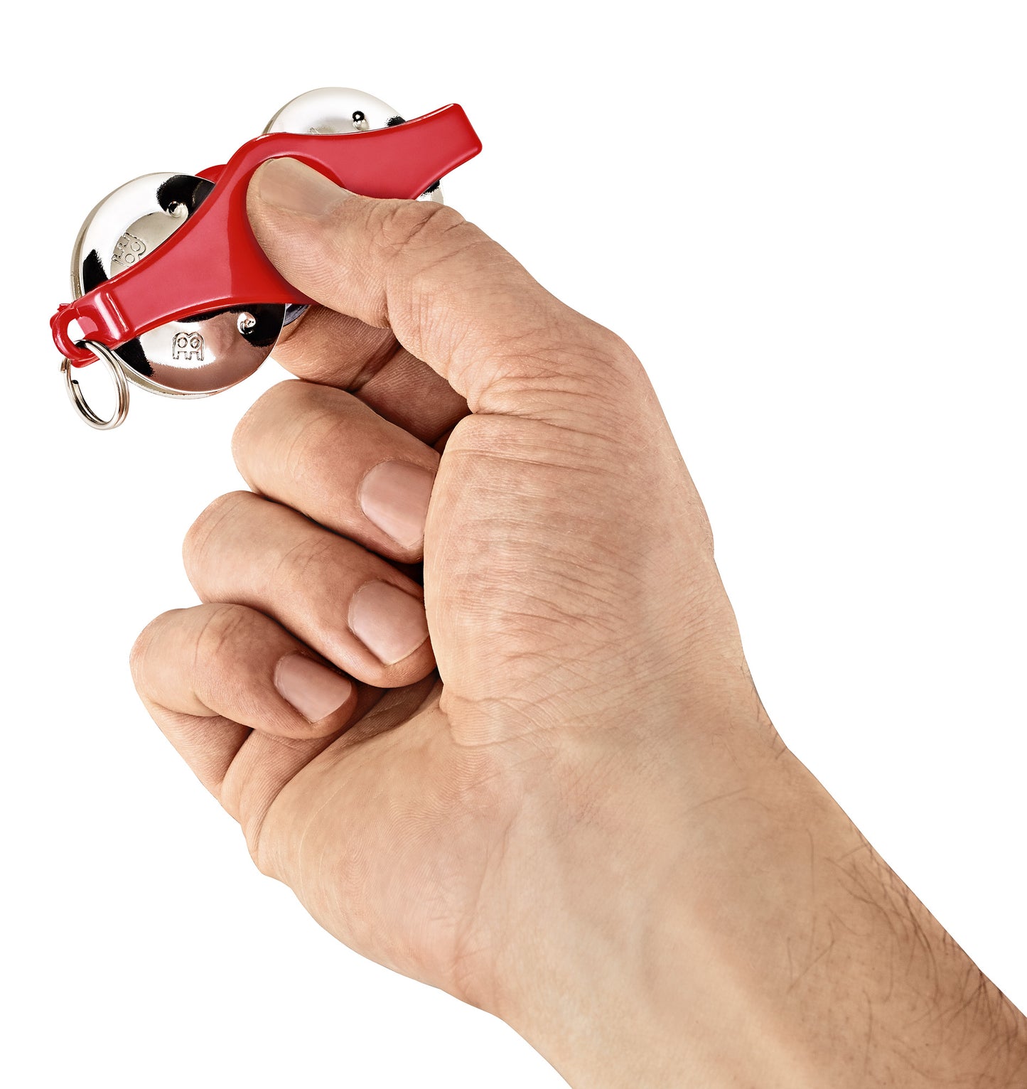 KEY RING TAMBOURIN MEINL ROUGE, ABS