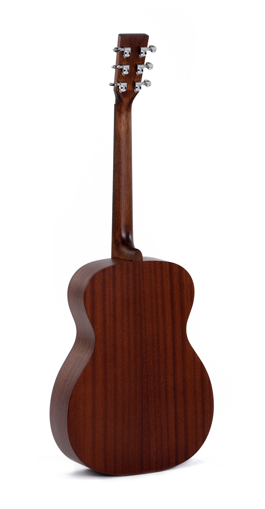 Modèle 000M-15L, Forme 000, table acajou massif, f/e acajou, touche micarta, naturel satiné, gaucher