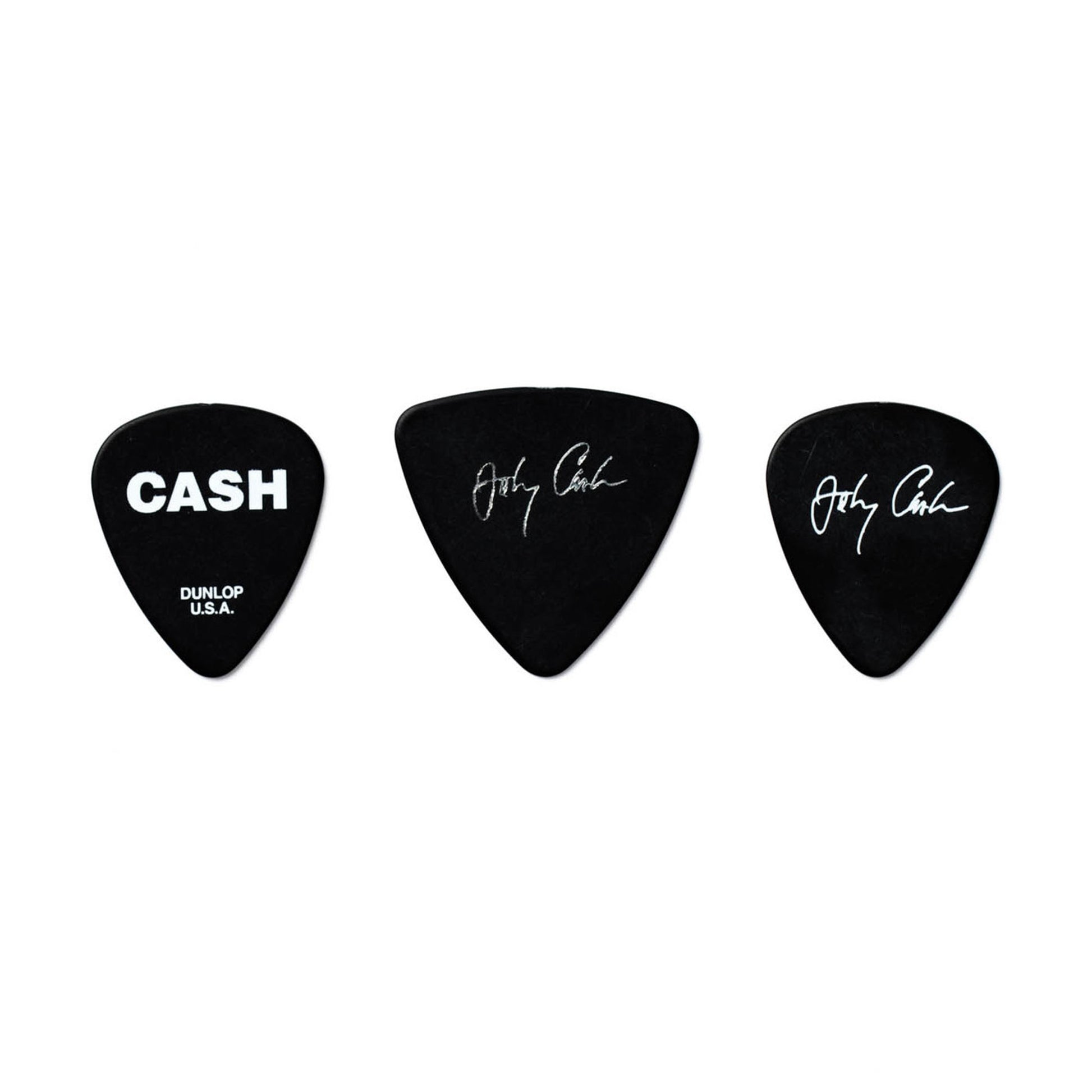 Boite de 6 médiators Johnny Cash Bold Heavy