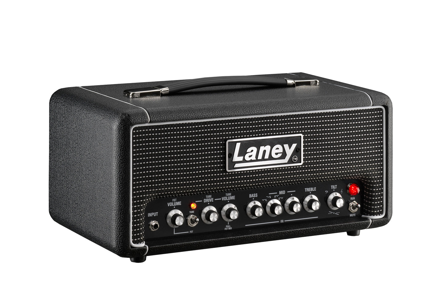 Tête basse amplifiée DB500H, amplification 500W Class D, pré-amplification type lampe et transistor, 2 canaux, EQ 3 bandes, noir