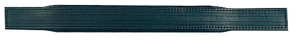 Courroie main gauche, cuir noir (L=55cm/l=5.5cm)