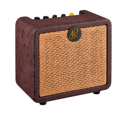 PTWO, ampli combo guitare acoustique 12W,Streaming Bluetooth, sortie casque,delay, reverb & chorus intégrés, simili cuir premium