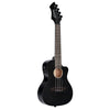 Ortega Ukulele Concert Oukoume Electro Noir