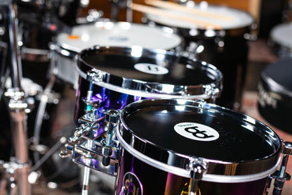 Jeu mini timbales Spectrum 8 & 10", fûts acier, Spectrum Series
