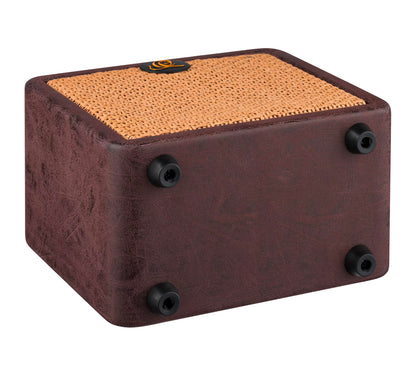 PTWO, ampli combo guitare acoustique 12W,Streaming Bluetooth, sortie casque,delay, reverb & chorus intégrés, simili cuir premium