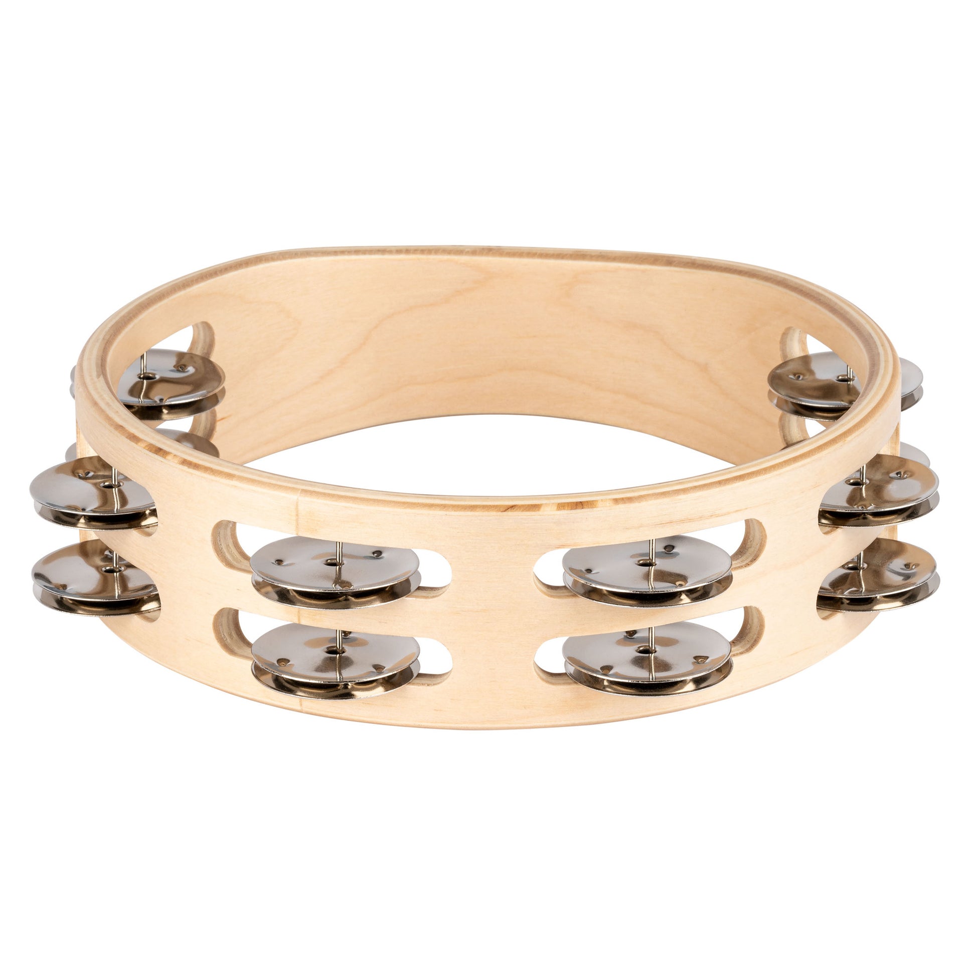 TAMBOURIN NINO BOIS 8"/2 RANGS