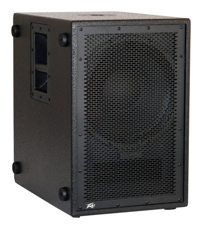 Caisson de basse amplifié 1000W, subwoofer 12", amplificateur analogique, traitement DSP, fonction Bass Enhance, noir