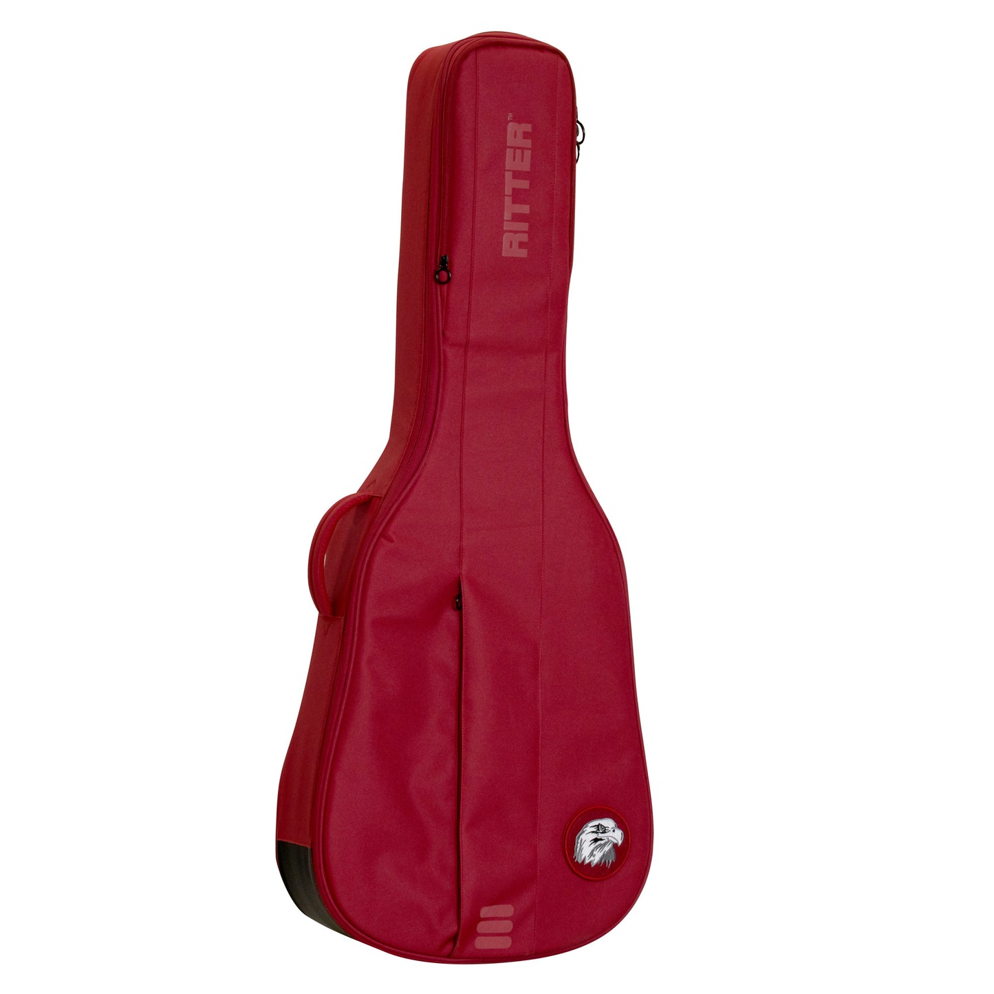 Housse CAROUGE 3 pour guitare dreadnought, rouge