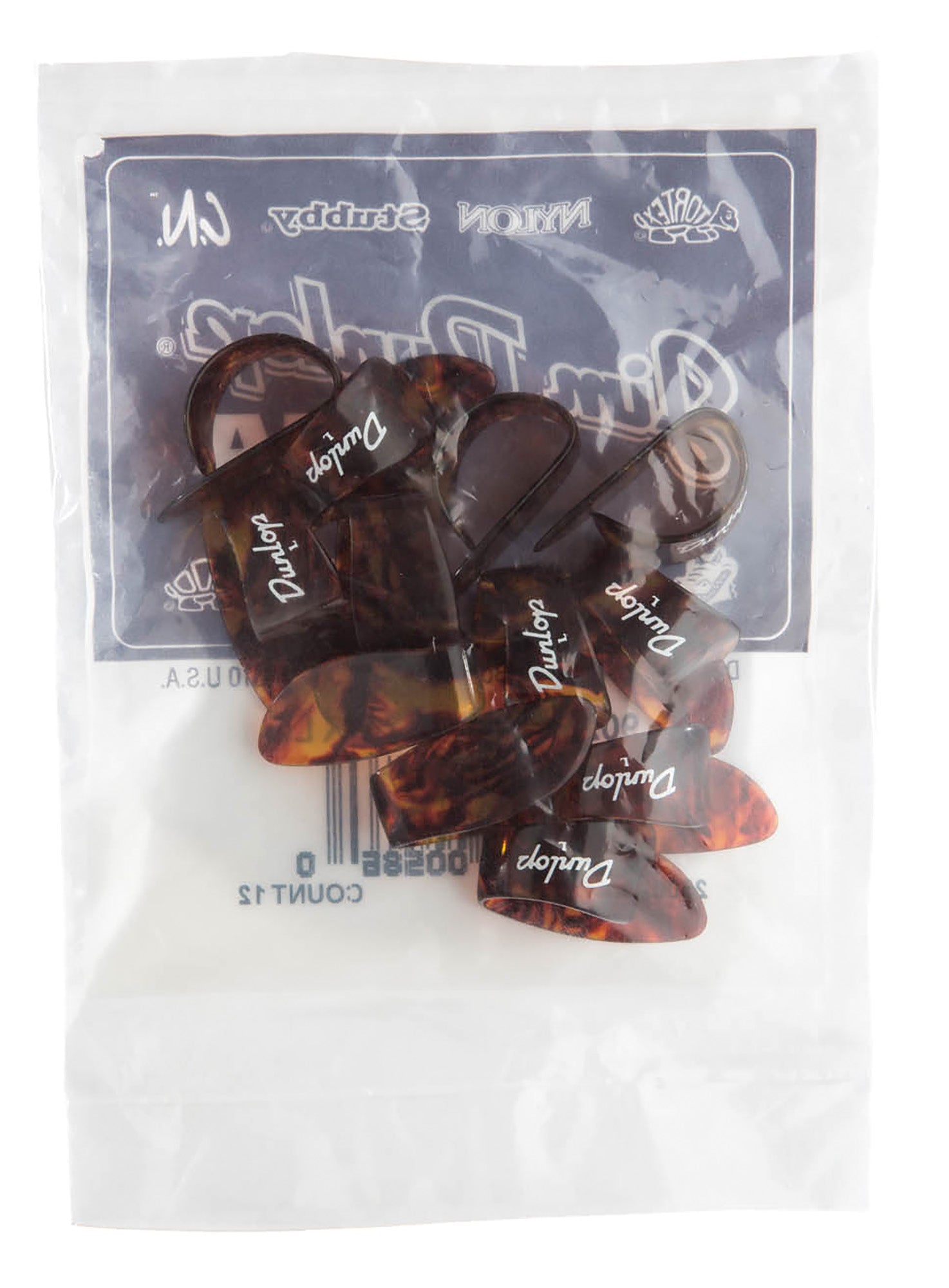 Sachet de 12 onglets pouce extra large (plastique écaille)