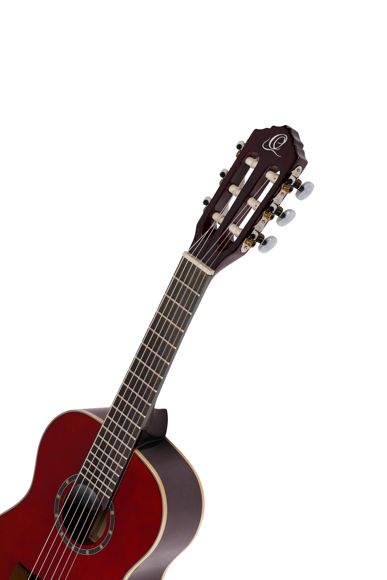 R121-1/2, table épicéa, fond & éclisses acajou, manche acajou (sillet 43.5 mm), housse, bordeaux brillant