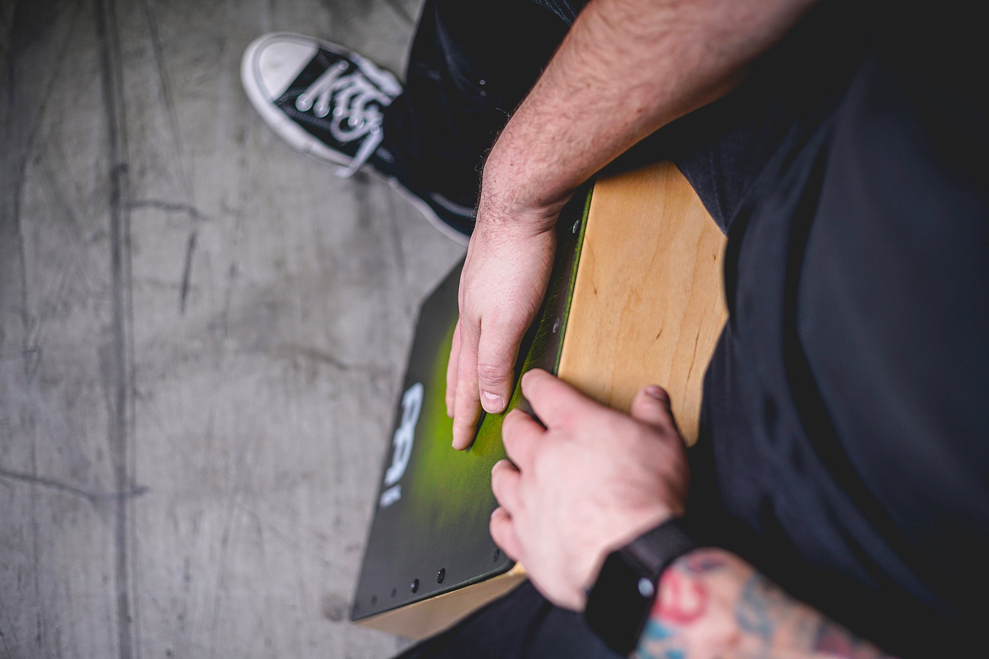 Cajon Snarecraft Meinl, corps et façade en bouleau baltique