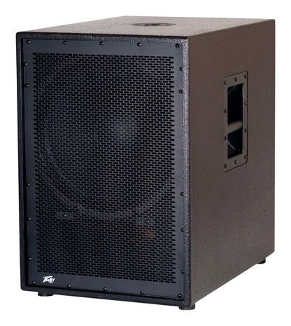Caisson de basse amplifié 1000W, subwoofer 15", traitement DSP, Bass Enhance, noir