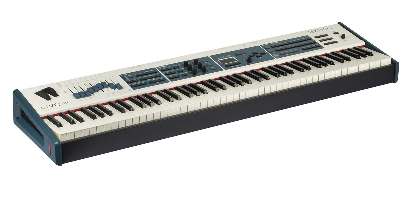 Piano numérique de scène Dexibell Vivo S10 | 88 notes, toucher lourd hybride