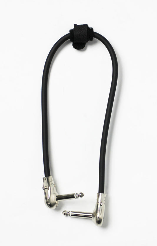 Câble patch Jack mono/Jack mono, 0.40 mètres, noir