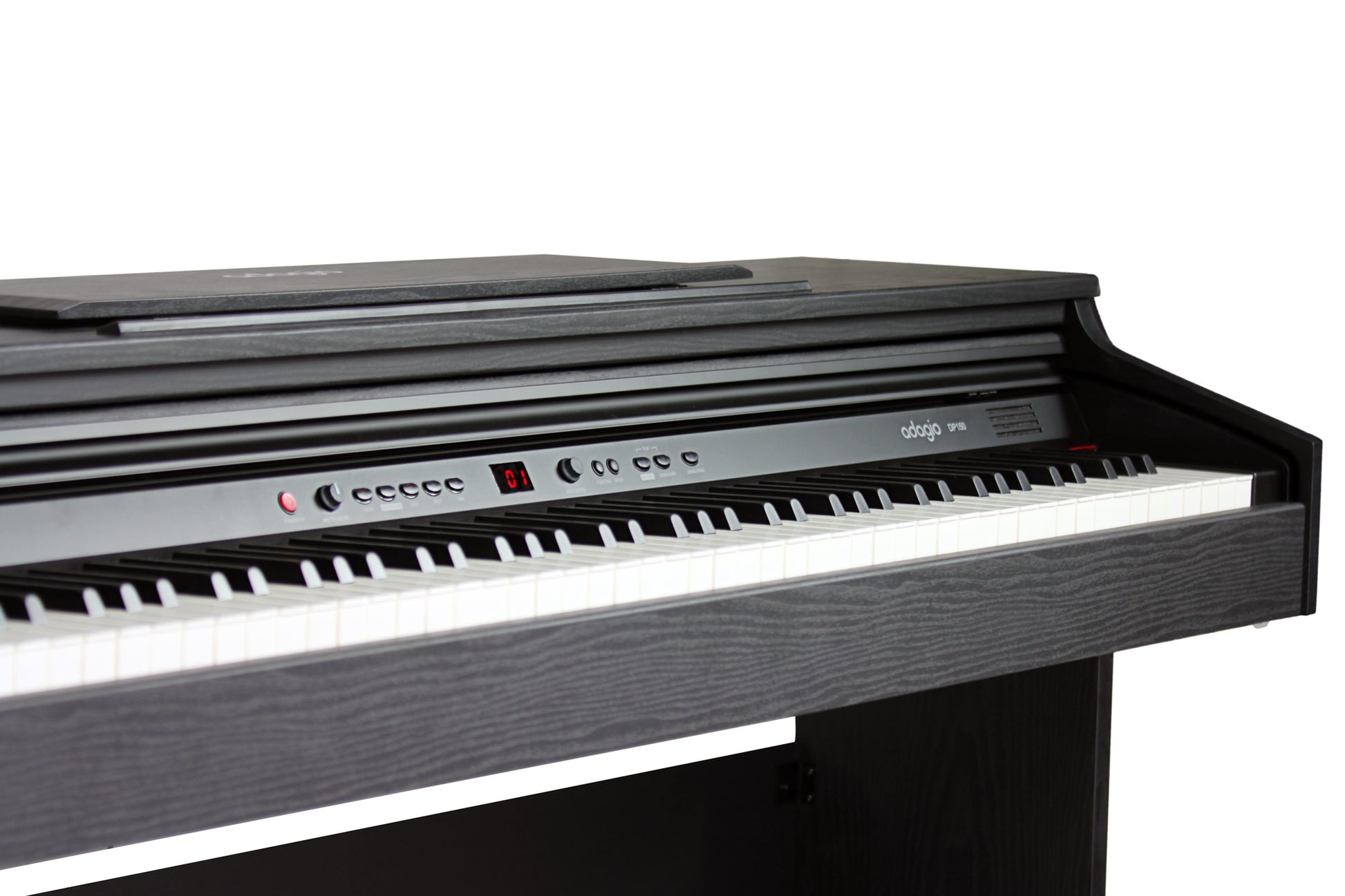 Piano numérique meuble Adagio DP150BK | 88 notes, toucher lourd