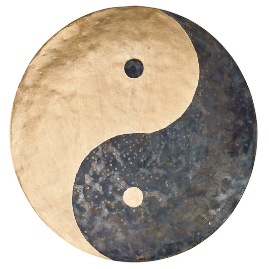 Wind gong Sonic Energy YIN & YANG 18"(45cm), alliage spécial de bronze, fabrication traditionnelle, mailloche et housse incluses
