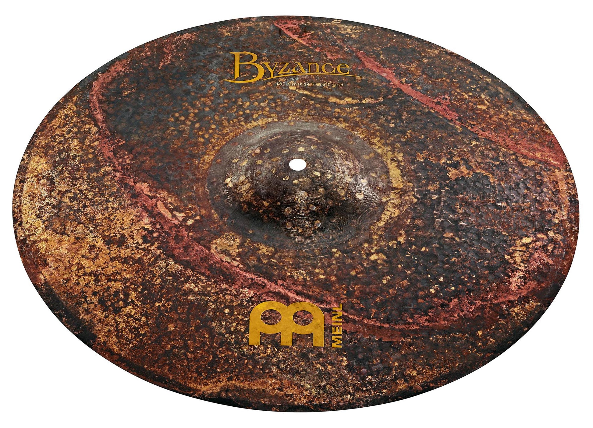 Crash Vintage Pure 18", Alliage bronze B20, Martelée à la main, Finition dark/brute