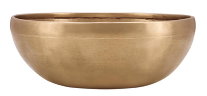 Bol tibétain ENERGY , Ø 31cm - 2.5kg, livré avec housse et anneau de feutre (support), fabrication artisanale en Inde