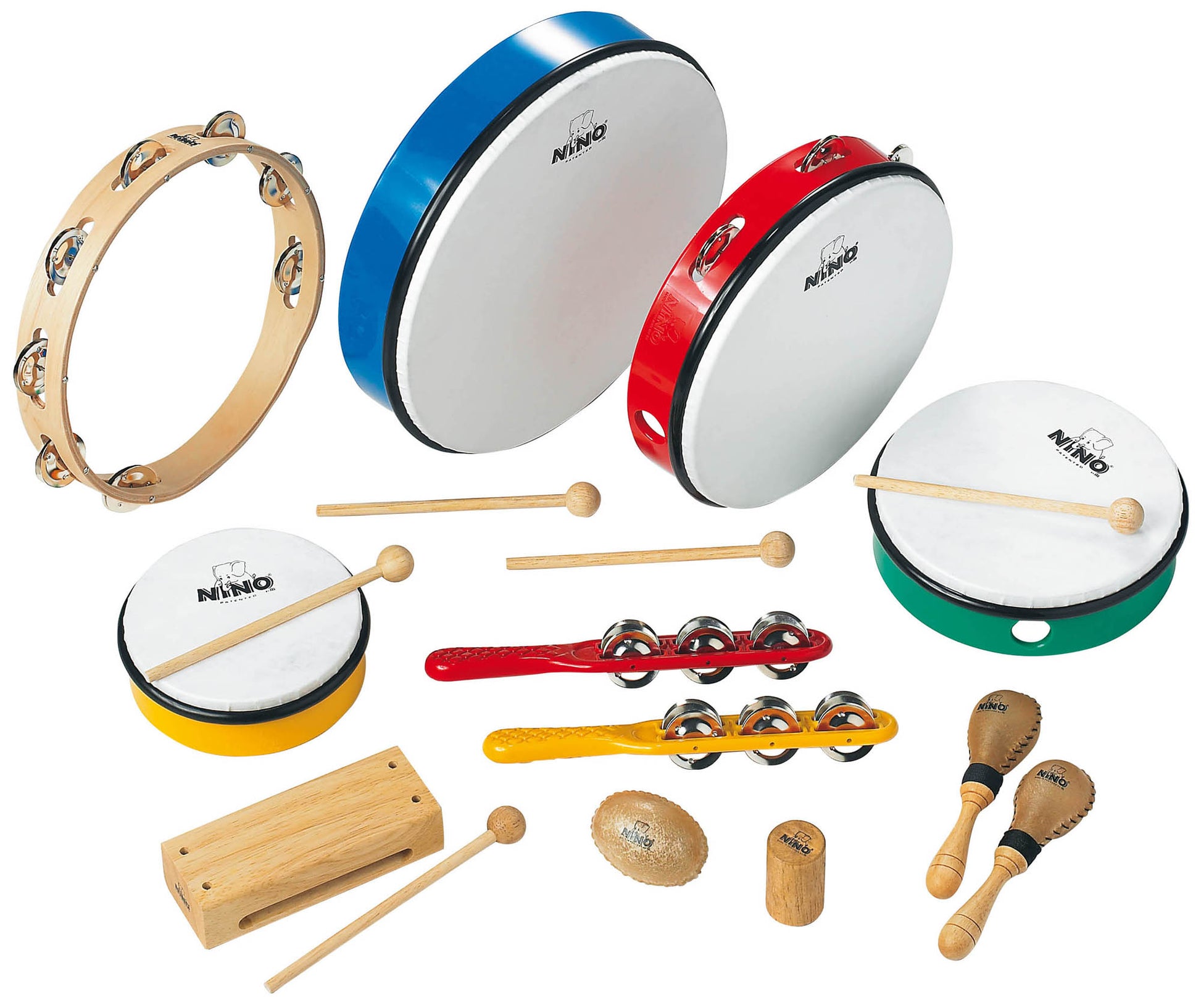 Lot de 12 petites percussion