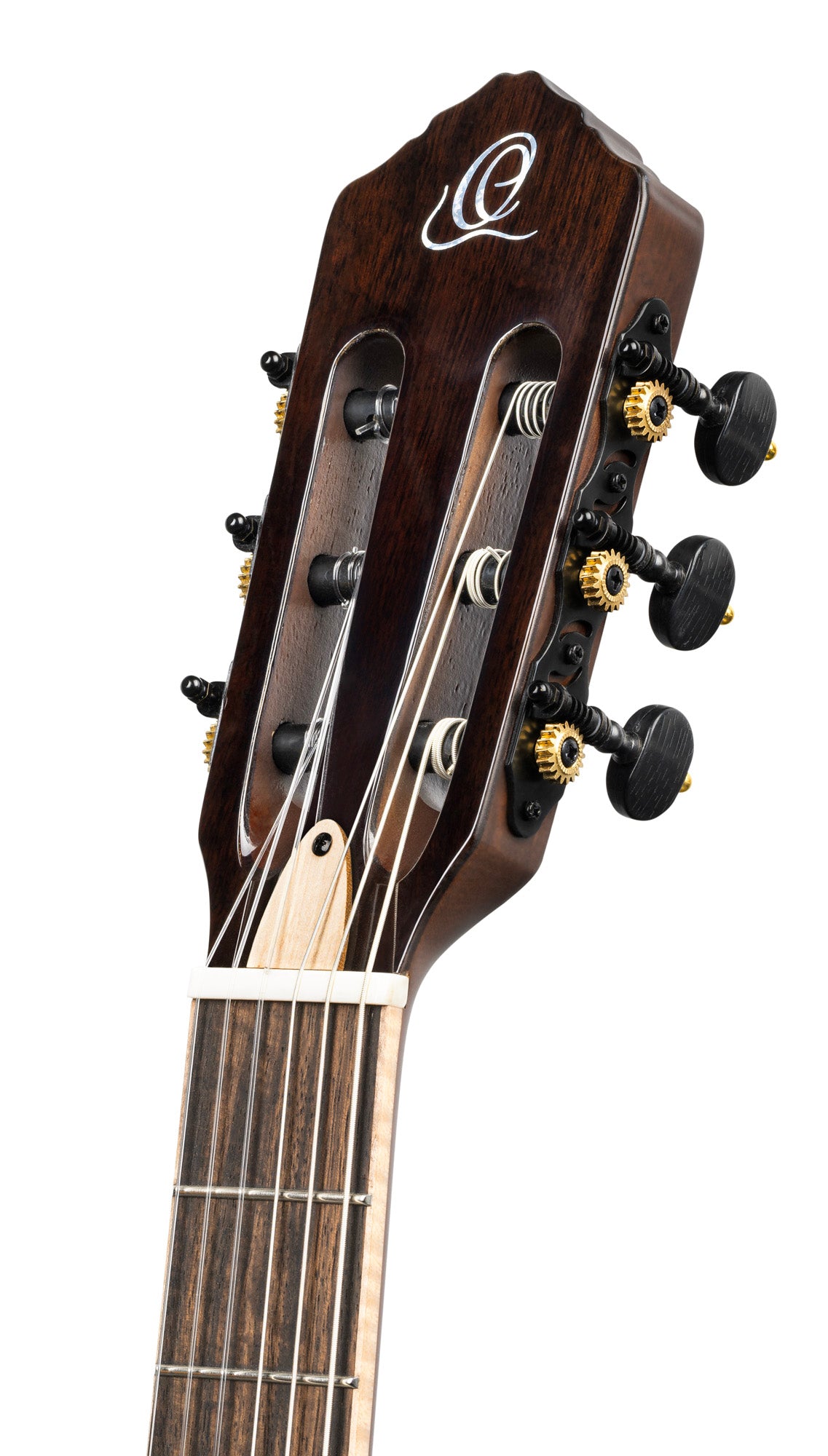 RTPDLX-ACA, modèle TourPlayer gaucher, EQ Magus X, corps okoumé, table acacia, sillet 48 mm, housse, dégradé brillant