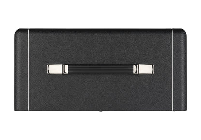 Tête basse amplifiée DB-EAST, amplification 2x500W, 2 canaux, 2 entrées, 2 sorties DI avec simulation LA-IR, noir