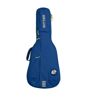 Ritter hoes voor dreadnoughtgitaar blauw