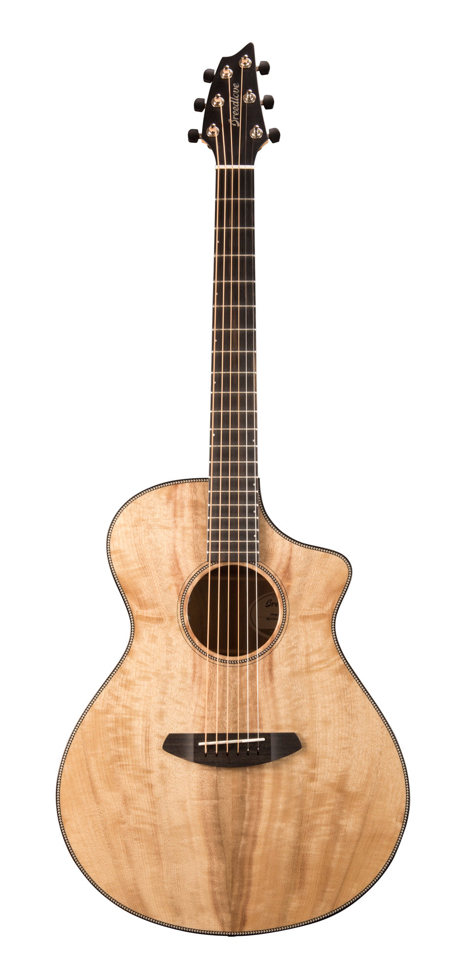 OREGON CONCERT CE MYRTLEWOOD, table myrtlewood massif, f/e myrtlewood massif, EQ LR Baggs EAS VTC, étui, naturel