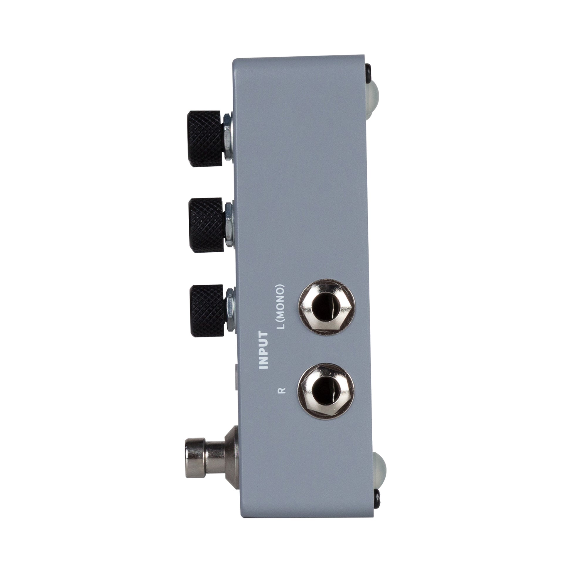 Pédale CAB X2, simulateur d'enceintes et de réponses impulsionnelles, 14 presets, 11 simulations d'enceinte préinstallées, gris