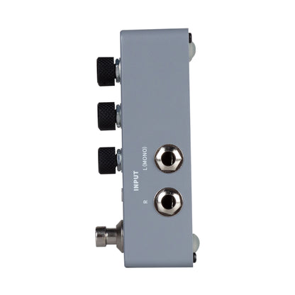 Pédale CAB X2, simulateur d'enceintes et de réponses impulsionnelles, 14 presets, 11 simulations d'enceinte préinstallées, gris