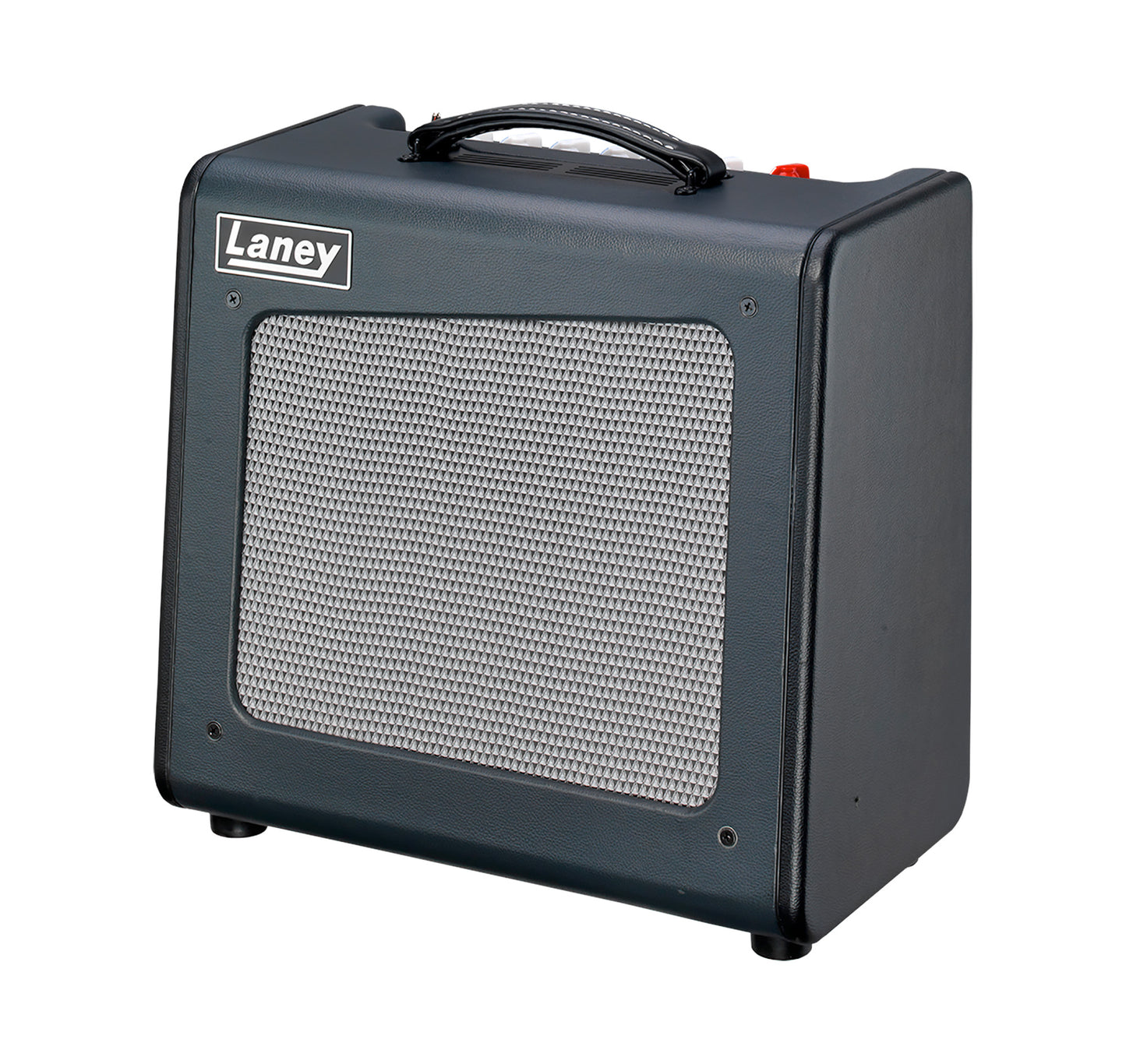 Ampli à lampes CUB-SUPER12, 1x 12" HH, 15W & <1W, 3 lampes préampli 12AX7, 2 lampes de puissance EL84, réverb, gris et noir