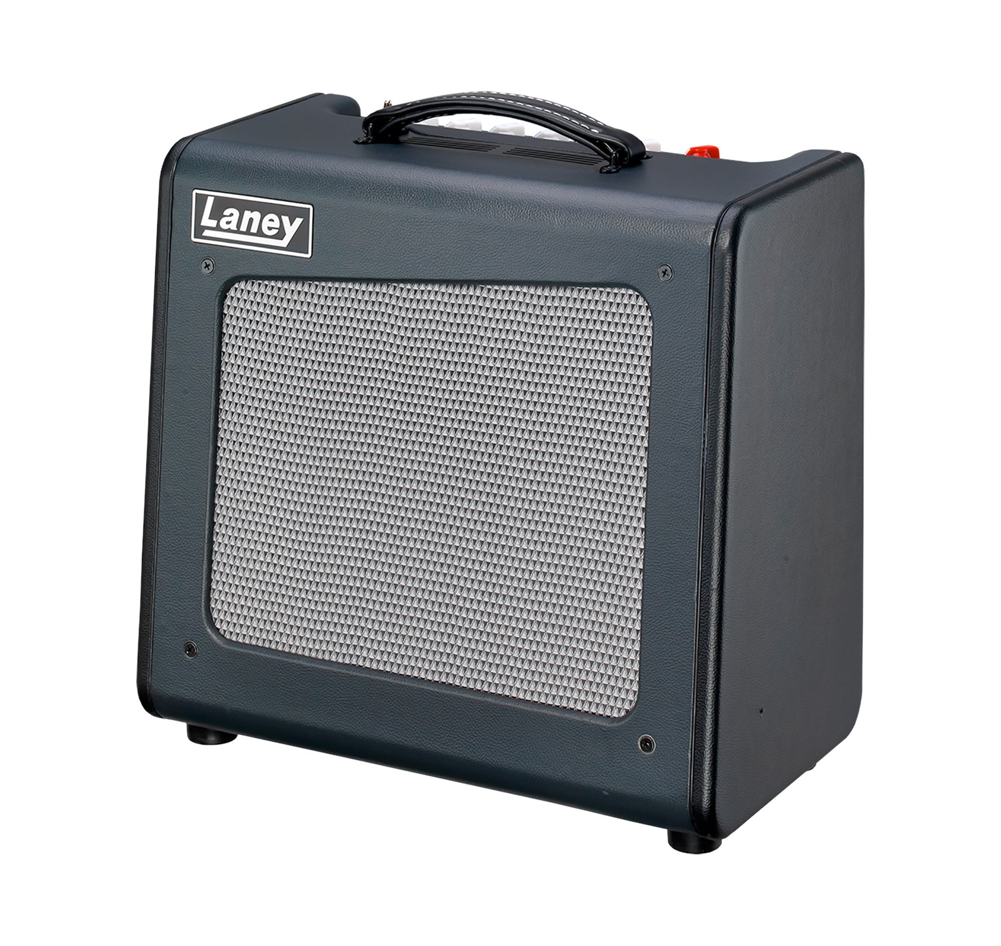 Ampli à lampes CUB-SUPER12, 1x 12" HH, 15W & <1W, 3 lampes préampli 12AX7, 2 lampes de puissance EL84, réverb, gris et noir