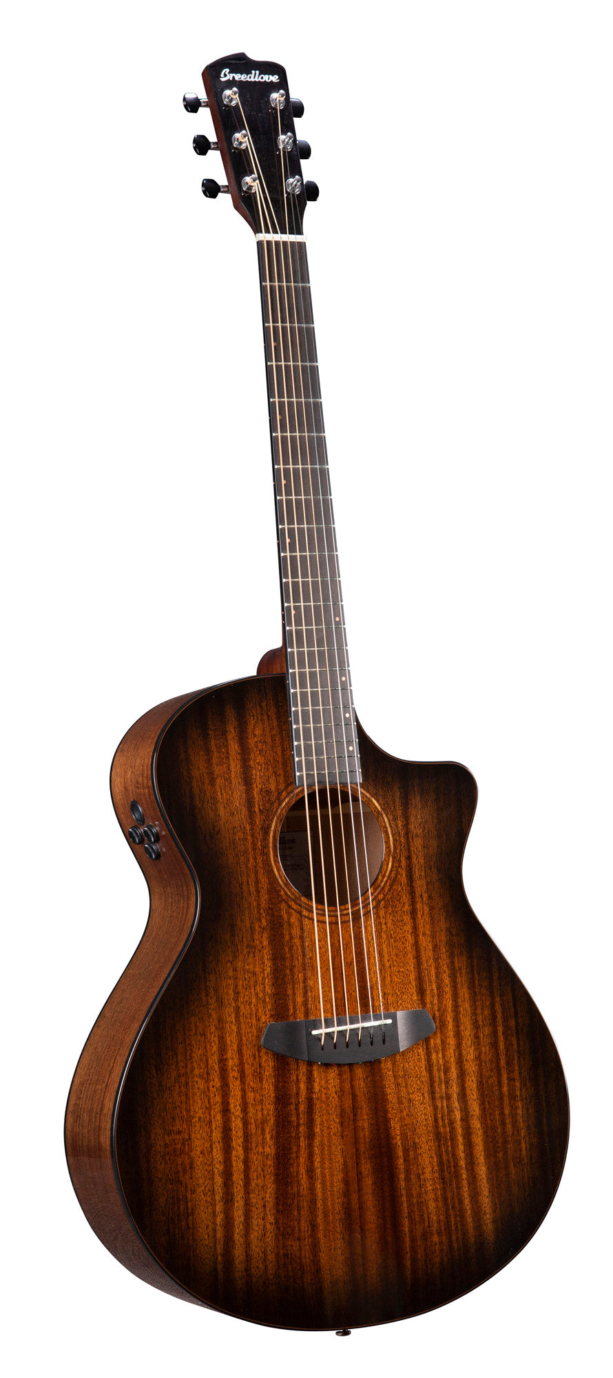 WILDWOOD PRO CONCERTO SUEDE CE, pan coupé, table acajou massif, f/e acajou massif, EQ Fishman Flex Plus-T, housse