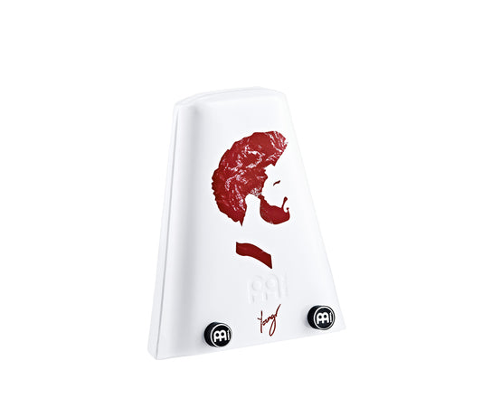 CLOCHE  MEINL ARTIST YOUNGR 6.5" + MCT INCLUS, ALLIAGE CARBONE ET ACIER, BLANC