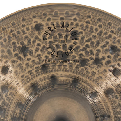 CRASH MEINL PURE ALLOY CUSTOM 18" EXTRA-THIN