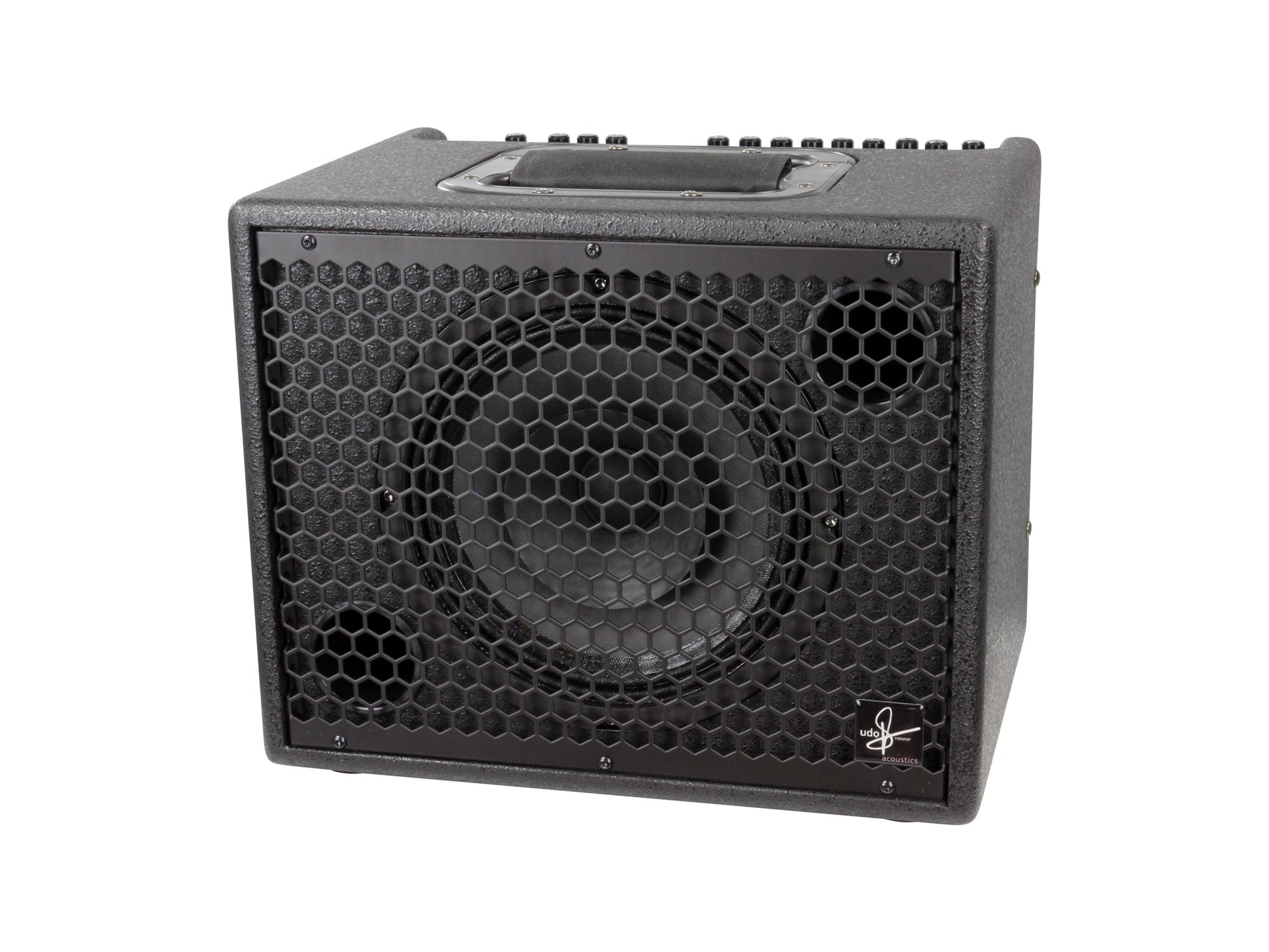 DA CAPO 75, 2 canaux, 75W, HP 8" double cône, EQ 3 bandes par canal, 2 entrées combinées XLR/Jack, effets numériques, noir