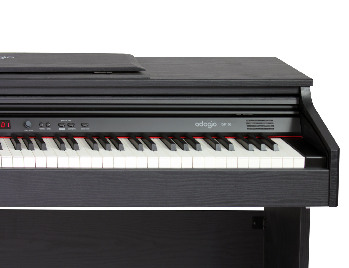 Piano numérique meuble Adagio DP150BK | 88 notes, toucher lourd