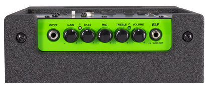 Ampli basse 200W, HP 1x 10", EQ 3 bandes, contrôle du Gain, sortie DI, sortie casque, finition noir