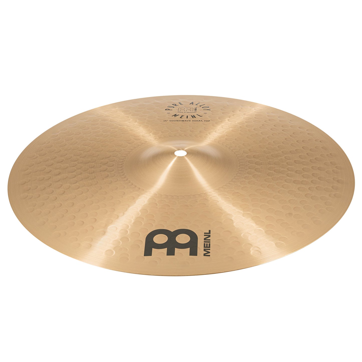 Hithat 15" Soundwave Meinl Pure Alloy fini Traditional martelé