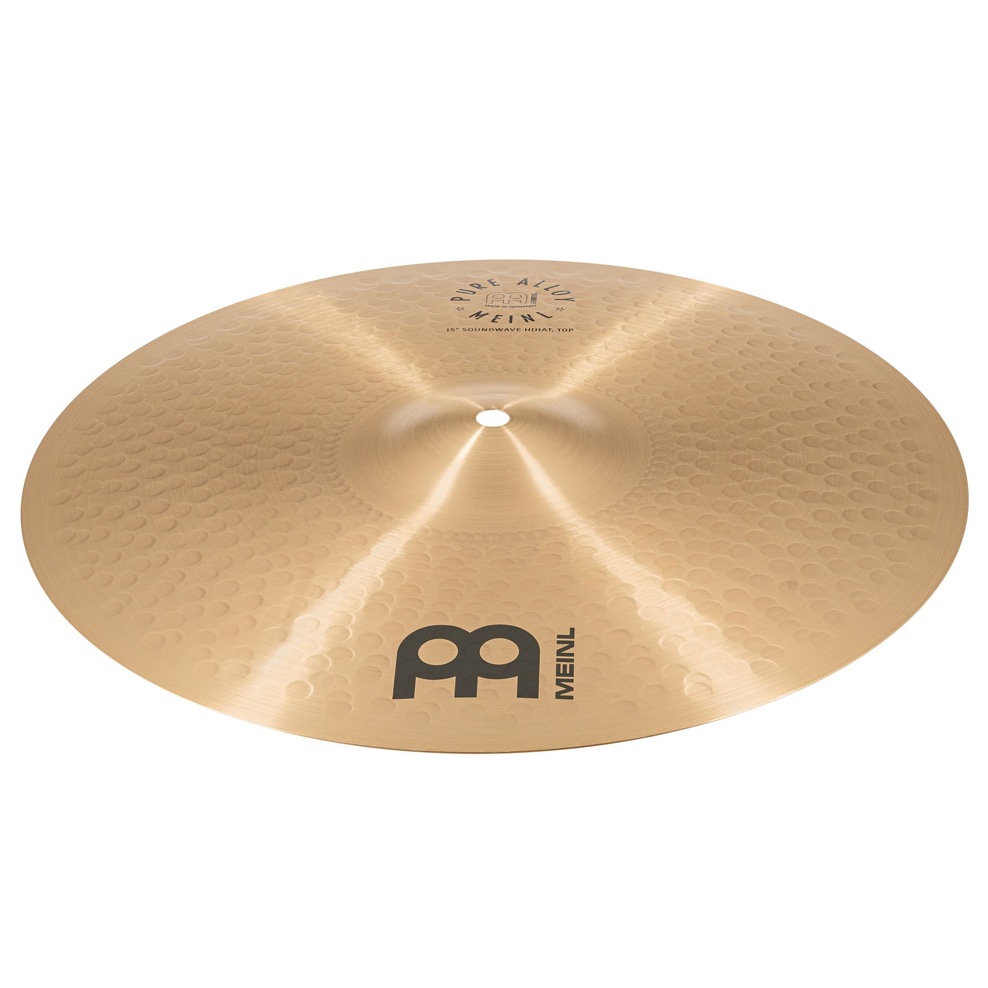 Hithat 15" Soundwave Meinl Pure Alloy fini Traditional martelé