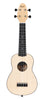 Keiki Sopraan Esdoorn Ukelele Linkshandig