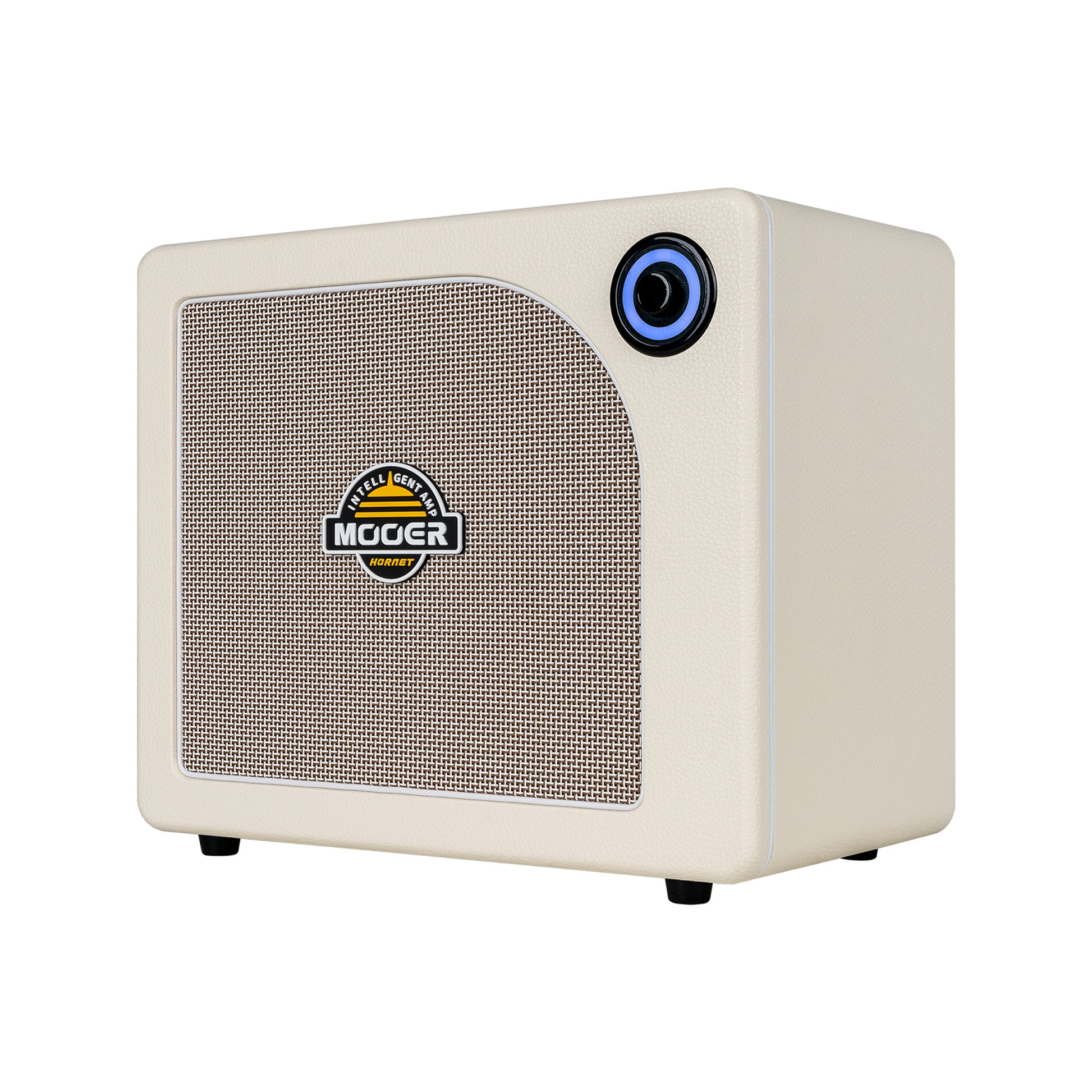 Ampli HORNET 30i, 30W, HP 8", 52 modélisations d'amplis, 49 effets, accordeur, looper, Bluetooth, USB-C, alimentation, blanc