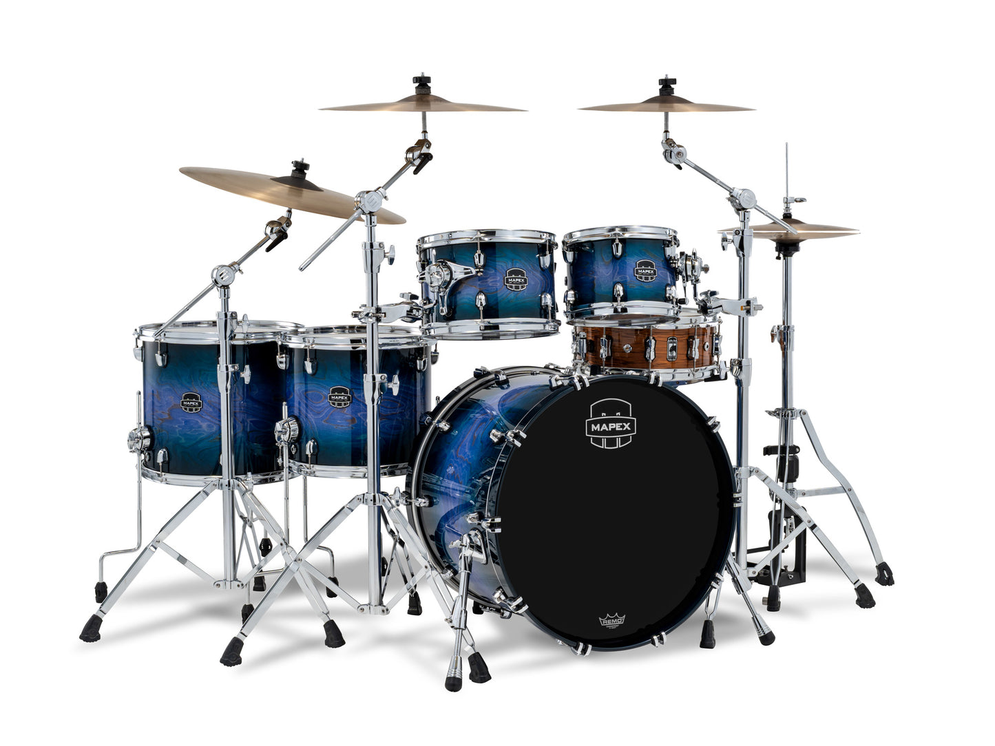 MAPEX SATURN 5 FUTS COBALT BURST