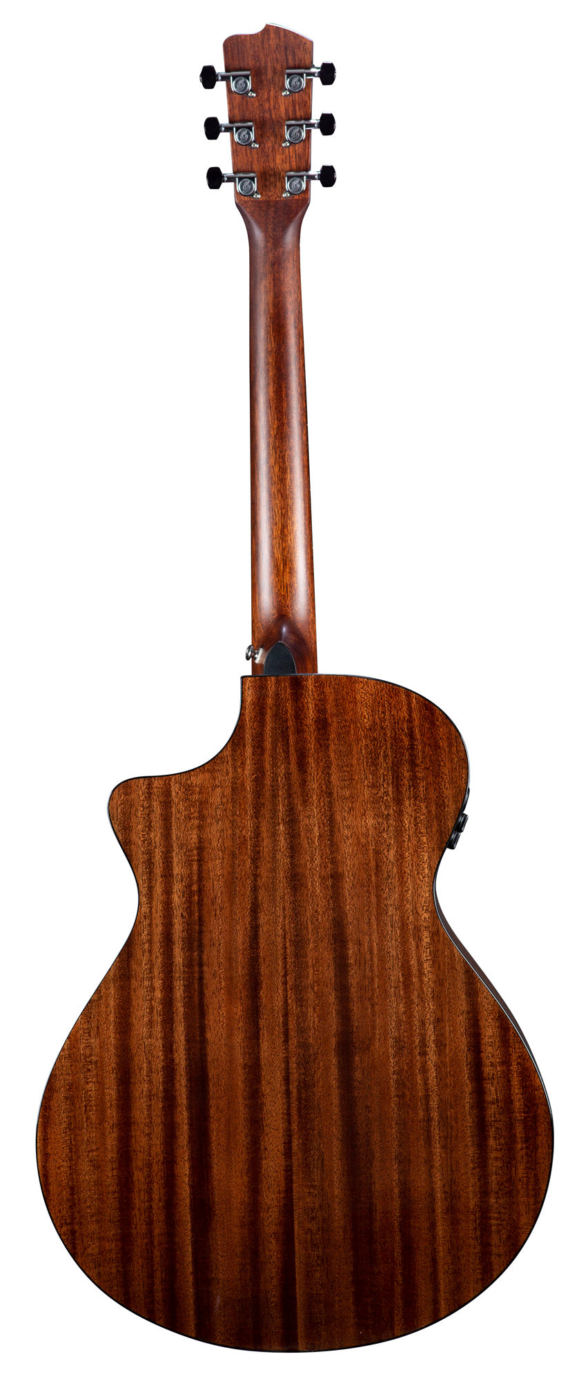 WILDWOOD PRO CONCERTO SUEDE CE, pan coupé, table acajou massif, f/e acajou massif, EQ Fishman Flex Plus-T, housse